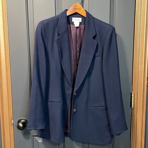 Lands End Wool Blazer